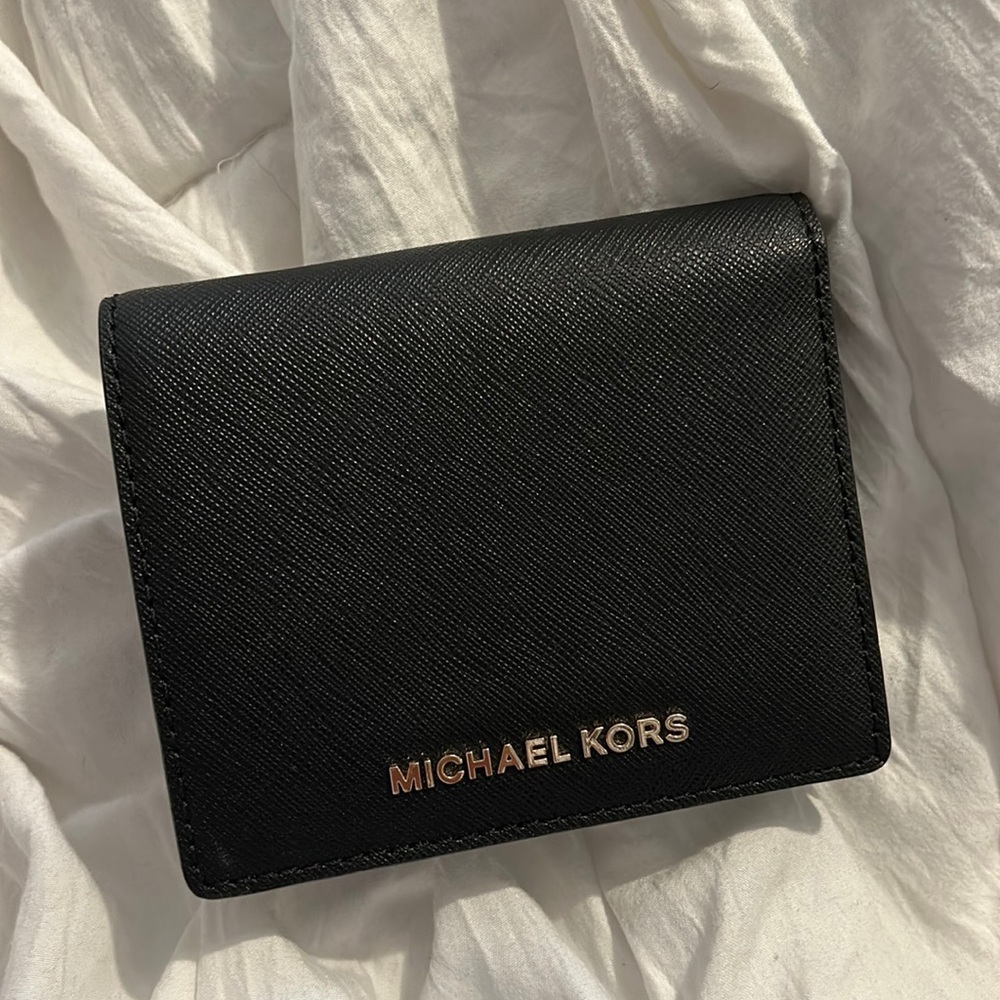 Michael Kors black wallet!